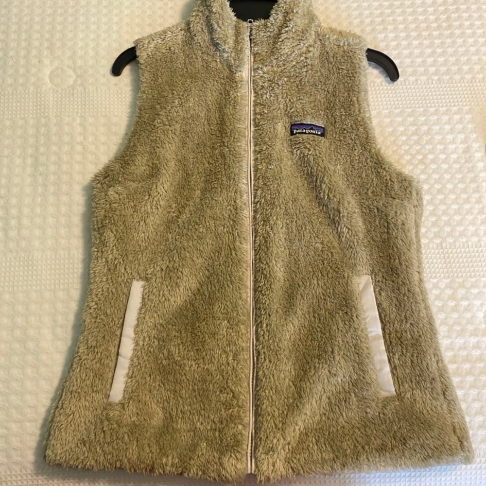 Patagonia Beige Los Gatos Fleece Vest